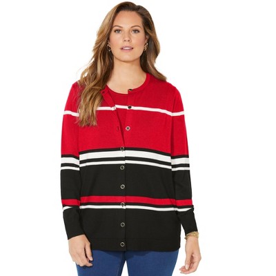 Catherines Women's Plus Size Liz&Me Classic Cardigan