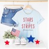 Simply Sage Market Women's Stars and Stripes Forever Short Sleeve Graphic Tee - 3 of 4