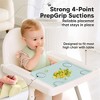 2-Pack Prep Silicone Placemats for Toddlers, Kids, Non Slip Suction Dining Table Baby Placemat, Easy to Clean - 4 of 4
