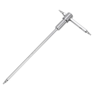 Unique Bargains CR-V Steel Fast-Spinning Adjustable Sliding T-Handle Torx Star Wrench