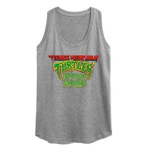 Women's - Teenage Mutant Ninja Turtles - Movie Logo Graphic Racerback Tank - 1 of 4