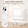 Aheaplus Folding Bed with Mattress, Rollaway Bed with Metal Frame - 2 of 4