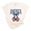 Simply Sage Market America Flag Cherries Coquette Garment Dyed Tee - 2 of 4