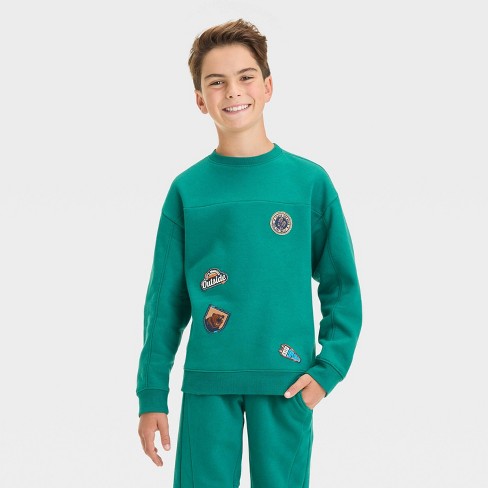 Green sweatshirt target best sale