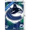 Trends International NHL Vancouver Canucks - Maximalist Logo 23 Unframed Wall Poster Prints - 3 of 4