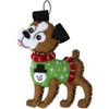 Bucilla Felt Ornaments Applique Kit Set Of 6-Dogs In Ugly Sweaters - 4 of 4