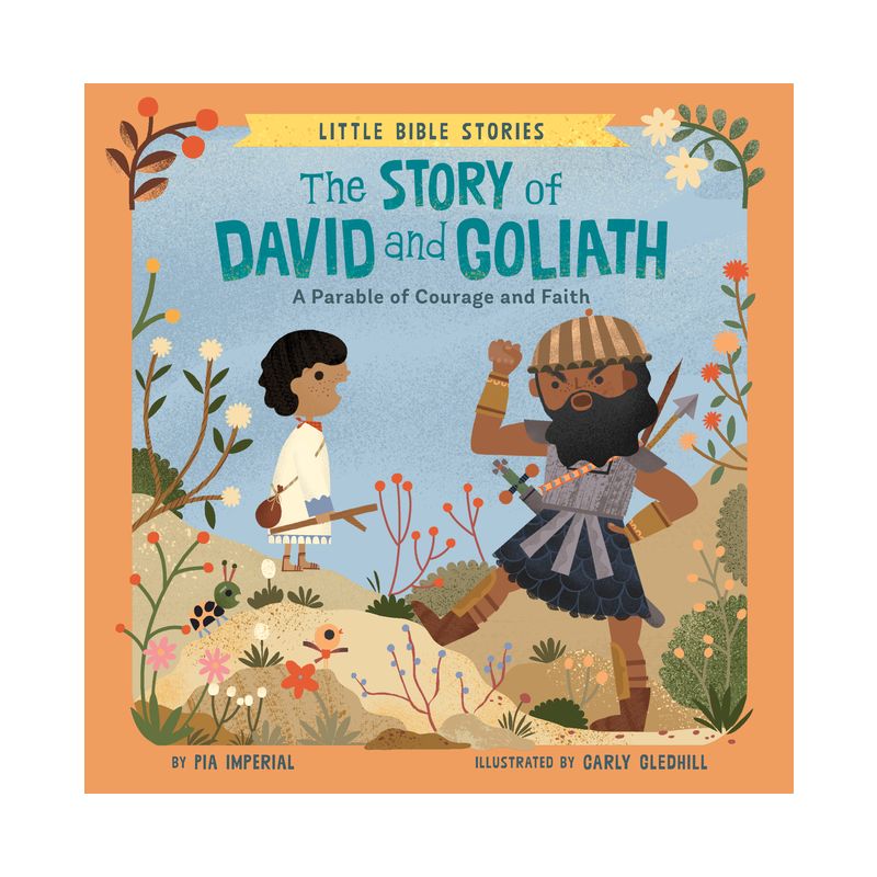 The Story of David and Goliath - (Little Bible Stories) by  Pia Imperial (Board Book), 1 of 2