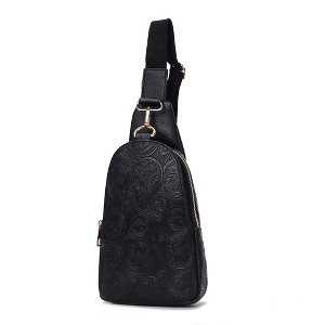 MKF Collection Millie Flower Embossed Women’s Sling bag by Mia K - 1 of 4