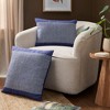 TOWN & COUNTRY TERRA Alara Solid Border Handcrafted Indoor Outdoor Decorative Pillow - 3 of 4
