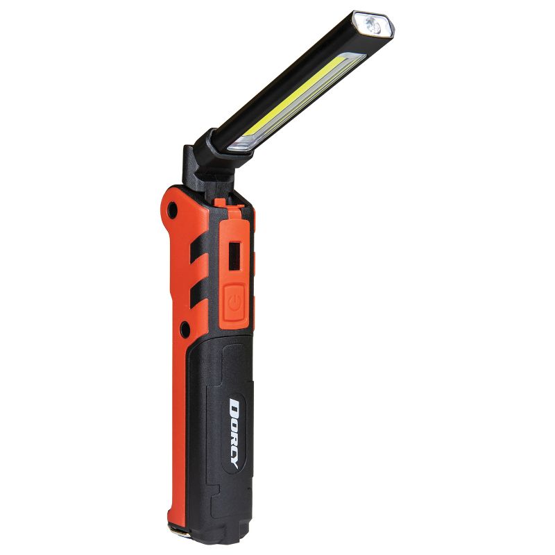 Dorcy® 450-Lumen Flex COB Rechargeable Work Light and LED Tip Inspection Flashlight, 1 of 11