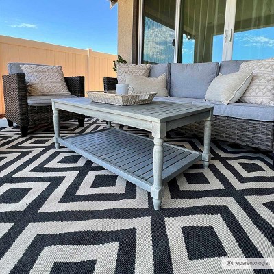 Hauteloom Spilsby Geometric Outdoor Rug