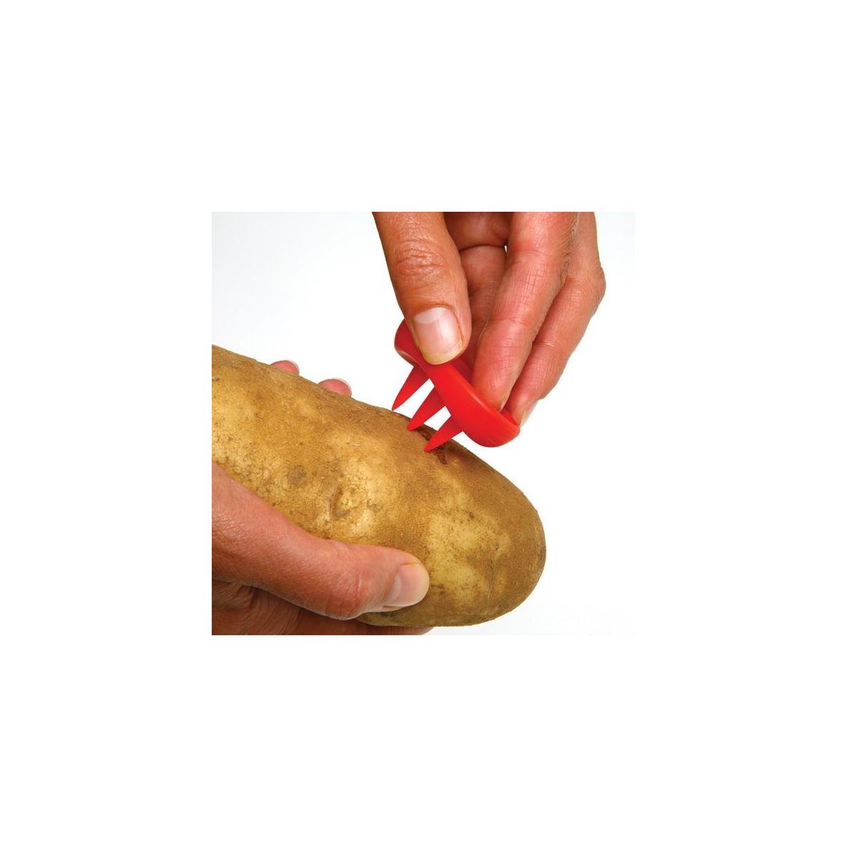 Norpro Microwave Safe Upright Potato Feet Cooking Spud Stand - thumbnail 4