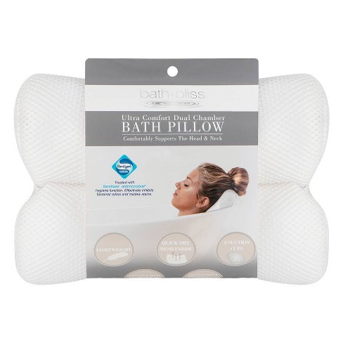 Bath Pillow Extra Comfort Relaxing Tub Neck and Back Support