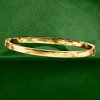 Pure Collection by Ross-Simons 18kt Gold Vermeil Polished Bangle Bracelet - 4 of 4