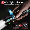 MaseiKar Flashlight 2000 High Lumens Rechargeable - 30W Super Bright LED Flash Light with LCD Display | 3937ft Beam & 12H Long Lasting USB ,black - 4 of 4