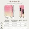YONWAY 3 Piece Hardside Luggage Sets, Airline Certified Carry-on Luggage, With USB Port And TSA Lock - 4 of 4