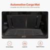 VEVOR Cargo Mats Compatible with 2016-2022 & 2023-2024 Honda Pilot,Custom Fit TPE Cargo Liner Set for SUVs,and Back Seat Protector Replacement,Black - 3 of 4
