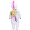 Sophia’s Unicorn Costume with Rainbow Hair for 18" Dolls, White - 4 of 4