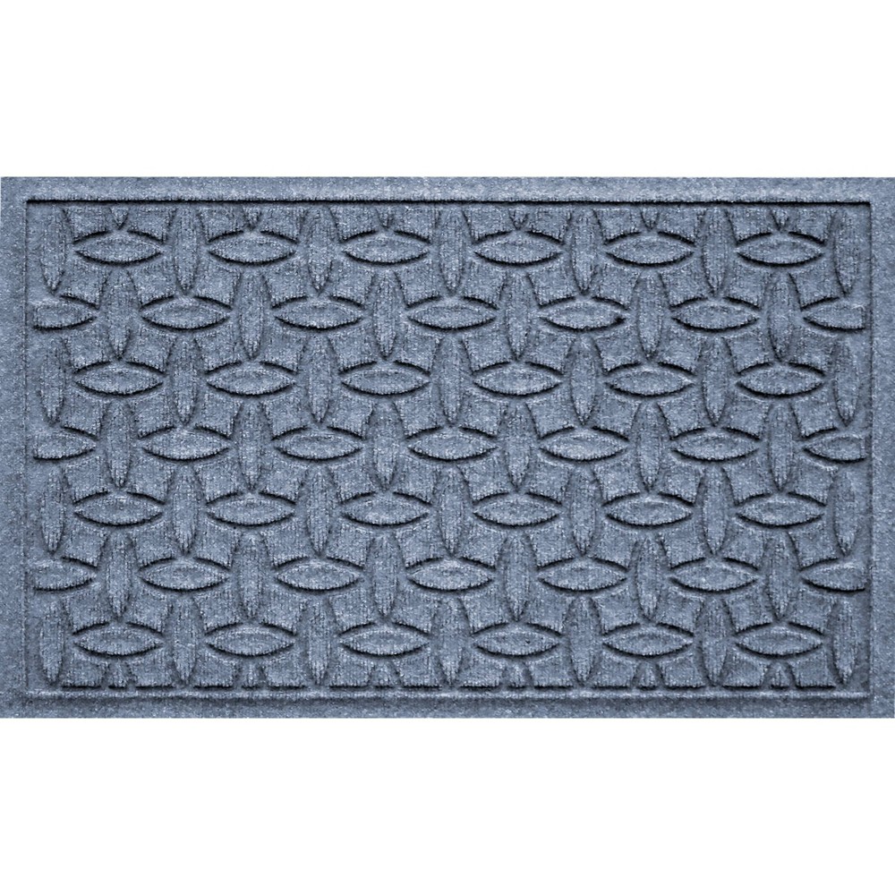 Photos - Doormat Bungalow Flooring WaterHog 2'x3' Elipse Indoor Outdoor Door Mat Blue 