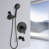 ONWITH Classic High Pressure Single Handle 6 Function Rain shower Head with Handheld Shower - 2 of 4