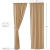 Tobacco Cloth Khaki Panel Set of 2 96x40 - 2 of 4