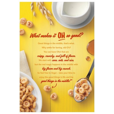 Post Honey Oh&#39;s Cereal - 14oz