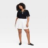 Women's High-Rise Pleated Skort - A New Day™ - 3 of 3