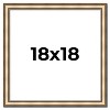 PosterPalooza | Square Refined Silver Picture Frame - UV Acrylic, Foam Board Backing, Hanging Hardware - 2 of 4