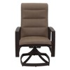 Courtyard Casual Santorini Padded-Sling Swivel Dining Chair  Price is for a Pack of 2 - 4 of 4