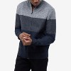CULTURA Men's Full Zip Mock Neck Sweater With Fleece Lining - 3 of 4
