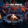 VEVOR Fire Pit Ring, 35-Inch Outer/31-Inch Inner Diameter, 10inch Height Fire Pit Insert, for Outdoor Camping, Bonfires, Black - 4 of 4