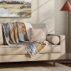 Printed Plush Throw with Faux Shearling Reverse - Threshold™ - 2 of 4