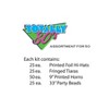 Beistle New Year Totally 80's Assortment of 250 items is perfect for your party of 50 people Multicolored - 3 of 3
