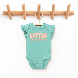 The Juniper Shop Little Chickie Baby Flutter Sleeve Bodysuit - 1 of 2