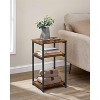 Side Table, Small End Table, Tall Nightstand for Living Room, Bedroom, Office, Bathroom - 2 of 4