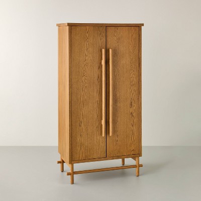 Large Aged Oak Cupboard - Hearth & Hand™ with Magnolia