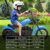 Kids Ride On Motorcycle Car, 24V Electric Dirt Bike with 2 Speed, Powered Riding ons with LED Headlight, Off-Road Dirt Bike for Boys Girls 8-12 - 4 of 4