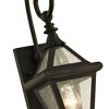 Troy Lighting Geneva 1 - Light Wall Light in  Bronze Clear Seeded Shade - 4 of 4