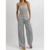 Women's Strut Pinstripe Set - OLIVACEOUS - 3 of 4