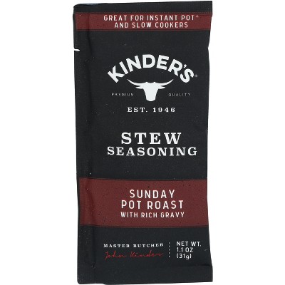Kinders Seasoning Pot Roast - Pack of 15 - 1.1 oz