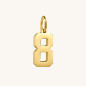 Mantra Jewelry - The Lucky Number 8 Charm - 1 of 4