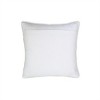20" x 20" White Geometric Patten Handwoven Decorative Cotton Throw Pillow - 2 of 4