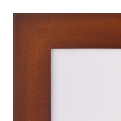 Classic 8x10 White Walnut Wood Tabletop Wall Frame