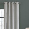 Thermaplus Solstice Room Darkening Grommet Curtain - Oyster - 2 of 3