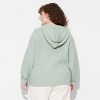 Women's Oversized Ribbed Hoodie Pullover Sweater - Wild Fable™ - 3 of 3