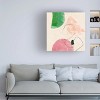 Trademark Fine Art - Ana Rut Bre Organic Painted 3 Canvas Art - 2 of 4