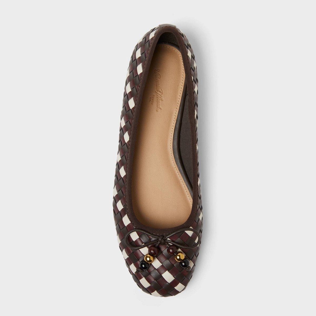 Обувь Universal Thread Women's Merritt Flats and Slip-Ons with Memory Foam Insole - Universal Thread™ Brown 8 — фото 3