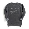 Simply Sage Market I Wasn't Made For Winter With Border Garment Dyed Sweatshirt - 2 of 4
