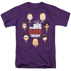 Big Bang Theory Emojis Adult T-Shirt - 1 of 4