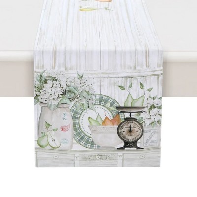 Laural Home French Pears Rectangle Table Runner